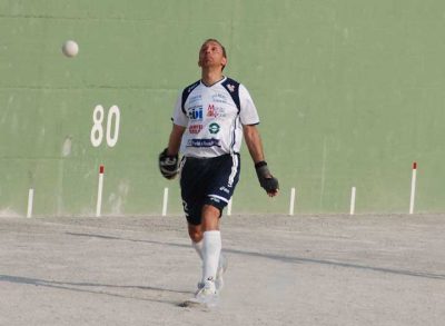 Voglino con la maglia della Pro Paschese